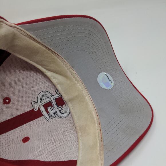 Team MLB St Louis Cardinals Strapback Hat Red Embroidered Logo OSFM - Picture 11 of 12